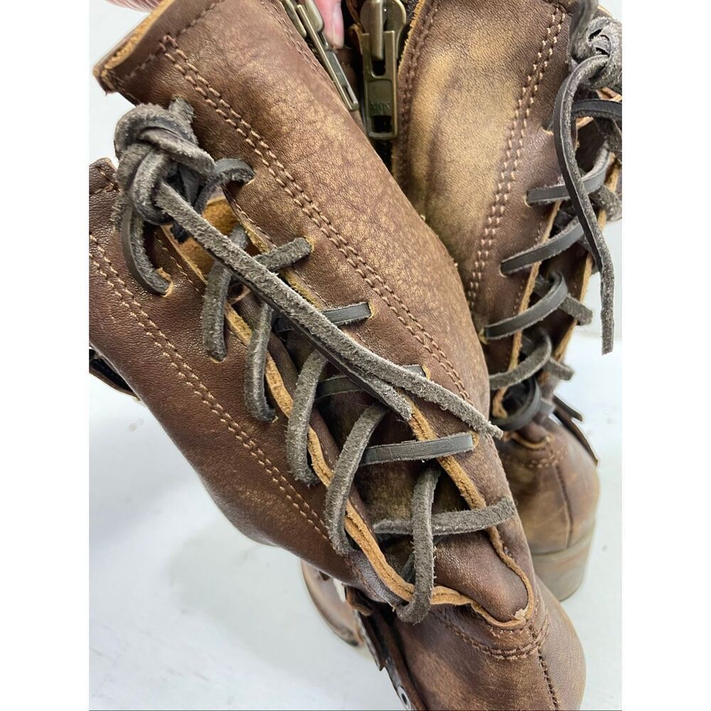 Free Bird by Steven  Cora Boots Brown Size 7 - Picture 5 of 8